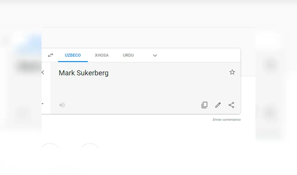 Google Translate: insólito resultado se revela al escribir Mark Zuckerberg en el traductor [FOTOS]