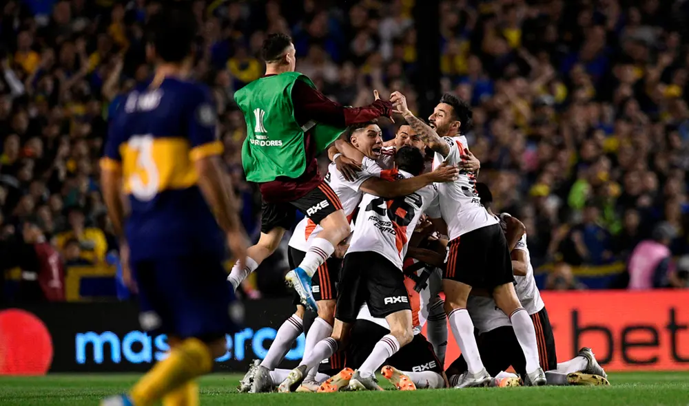 River Plate clasificó a su segunda final consecutiva de Copa Libertadores pese a perder 1-0 con Boca Juniors en La Bombonera. | Foto: EFE