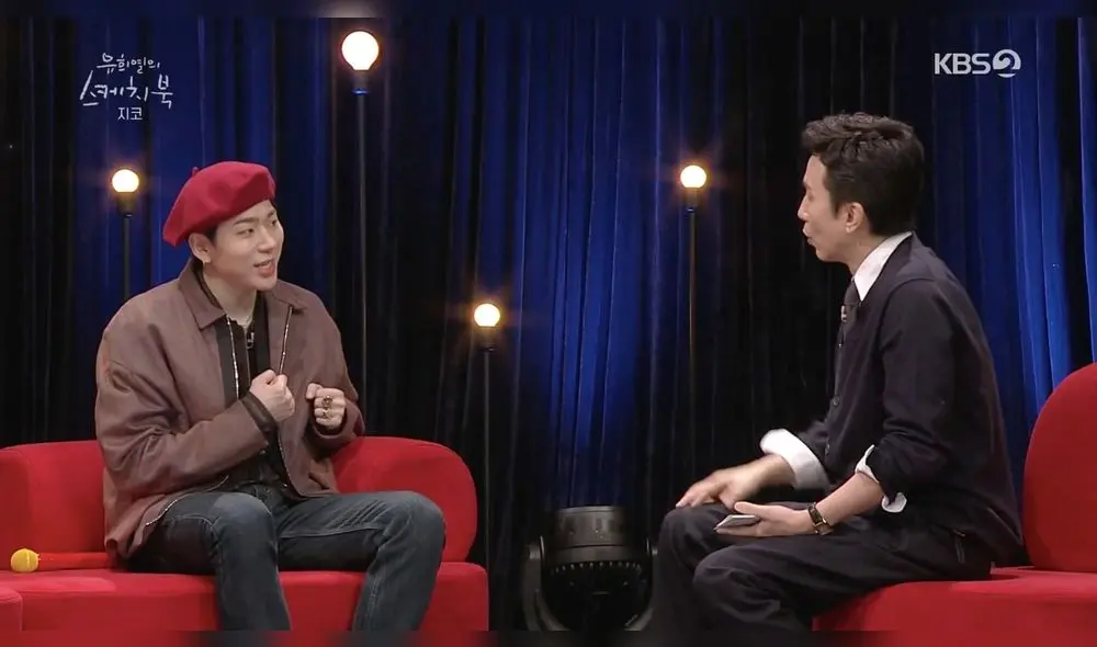Zico en Yoo Hee Yeol’s Sketchbook, programa de la KBS 2TV,