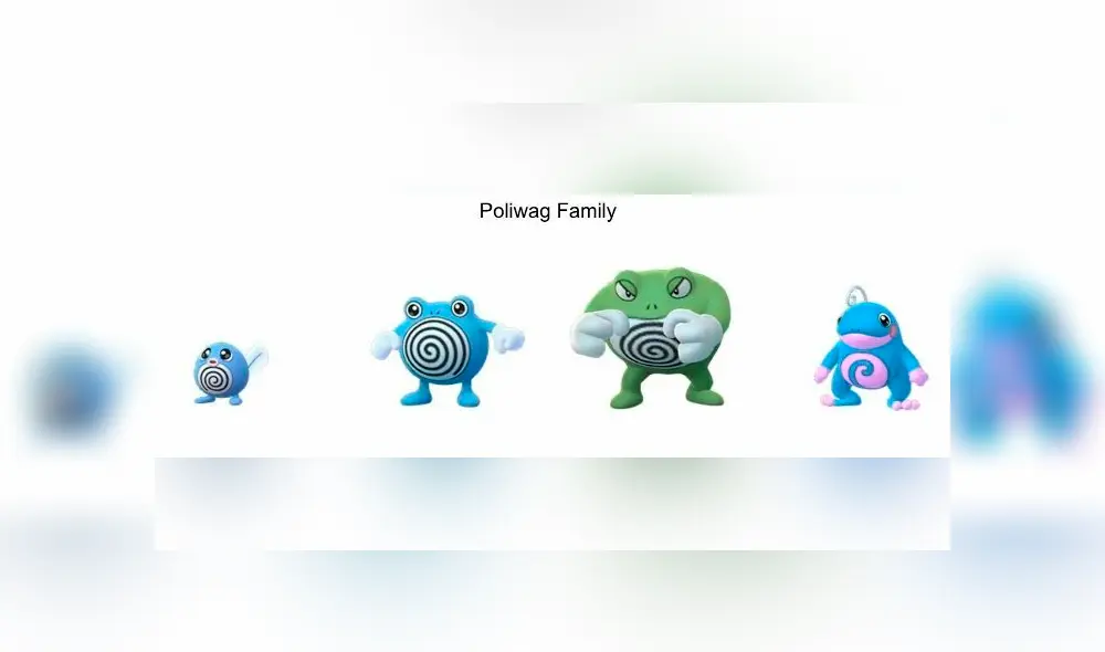 Poliwag y su familia evolutiva debutan en su versión shiny en Pokémon GO. Poliwag y su familia evolutiva debutan en su versión shiny en Pokémon GO.