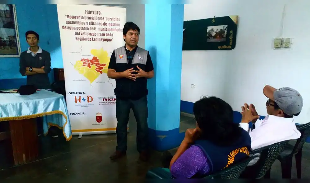 Lambayeque: capacitan en saneamiento a Comités de Agua en Cayaltí 