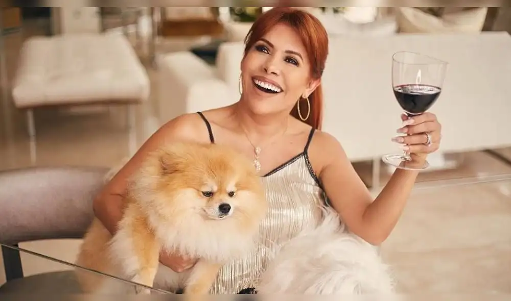 La conductora afronta la enfermedad en su vivienda. Sin embargo, demostró que no la está pasando nada mal. (Foto: Instagram)