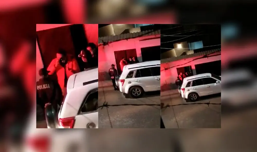 Policías, ya en horario de toque de queda, acudieron a la casa y un hombre adulto los atendió negando lo evidente. Policías, ya en horario de toque de queda, acudieron a la casa y un hombre adulto los atendió negando lo evidente.