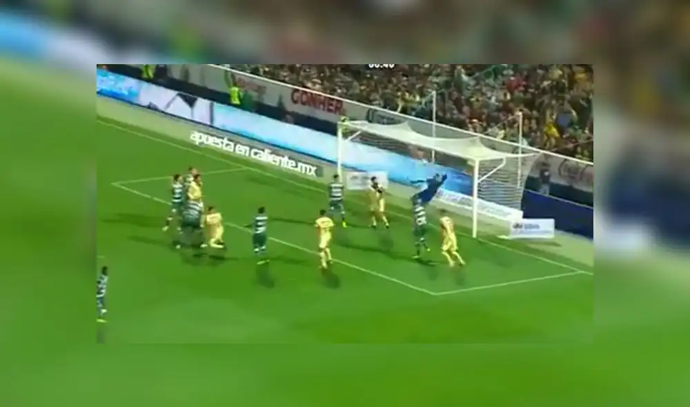 América vs Santos: Bruno Valdez anotó el 1-1 para las 'Águilas' [VIDEO]