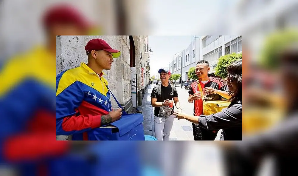 Venezolanos en Perú.