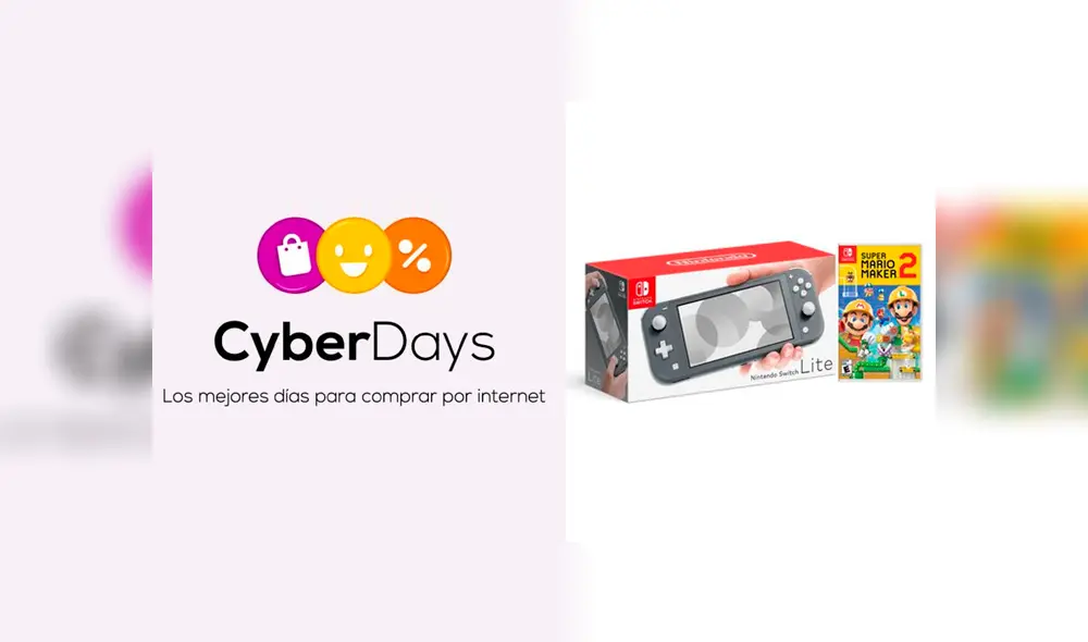 Nintendo Switch Lite alcanza precios increíbles en Perú por los Cyber Days.