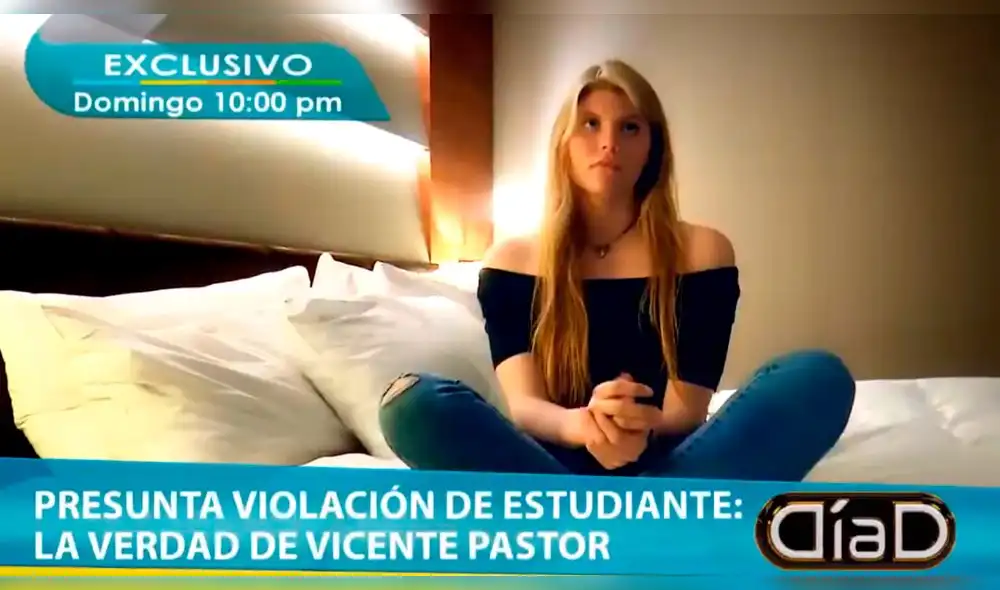 Magaly Medina respalda testimonio de joven estadounidense contra Vicente Pastor