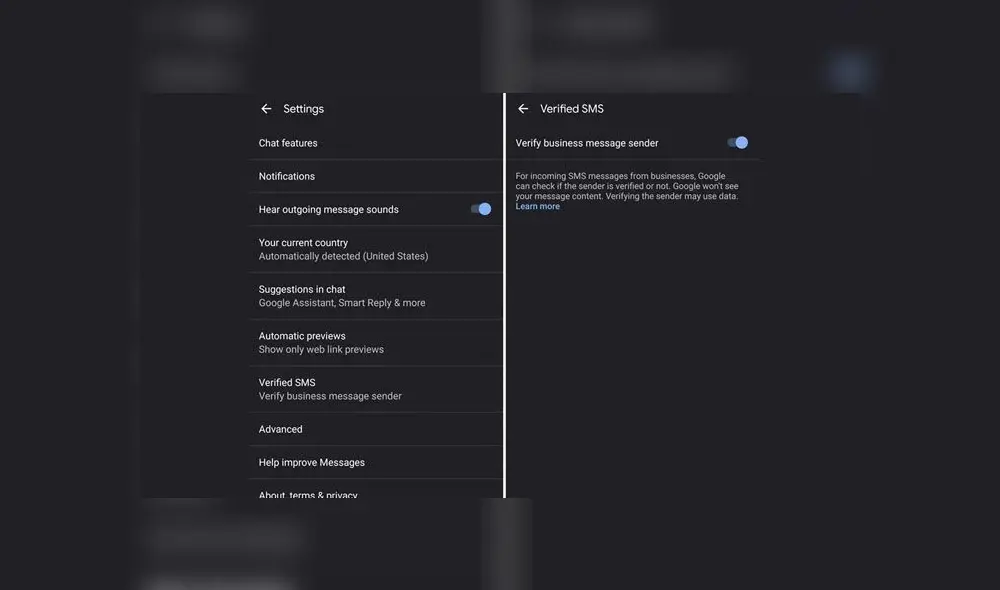 Una nueva función que llega con la intención de proteger a los usuarios de mensajes de SPAM o de intentos de phishing.