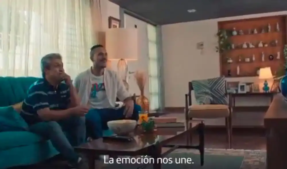 Comercial muestra que el fútbol puede unir pasiones. Foto: Captura