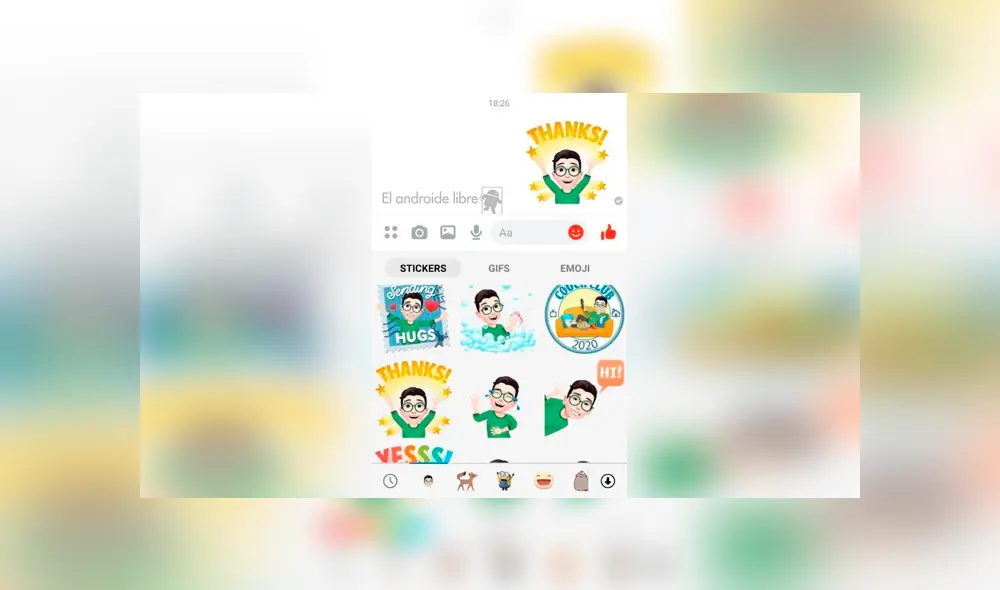 Listo, ahora puedes usar tu avatar para comentar publicaciones en Facebook y hasta enviarlos por Messenger.