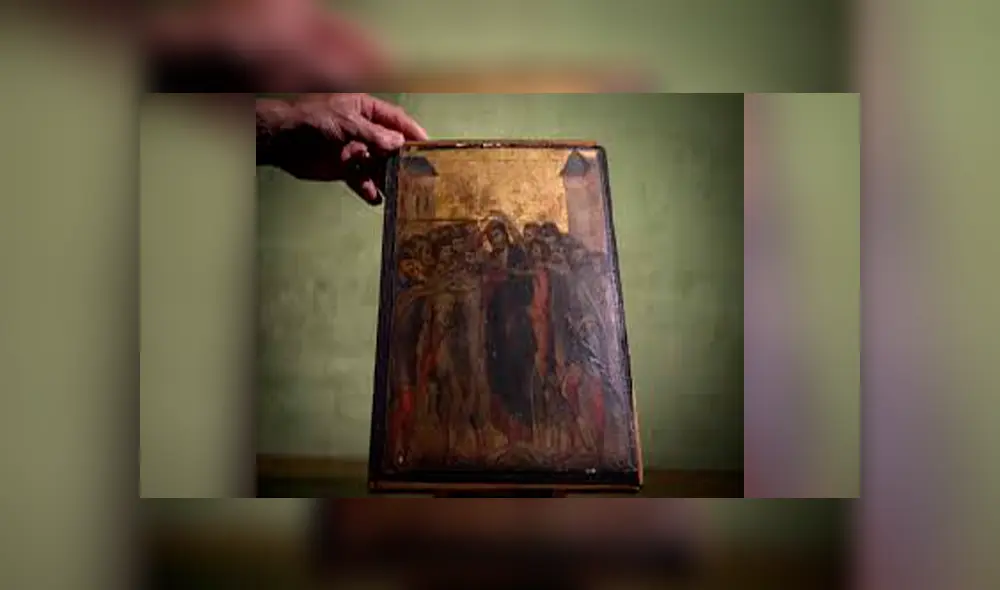 Pintura original de Cimabue bate récord y se vende por 24 millones de euros en subasta.