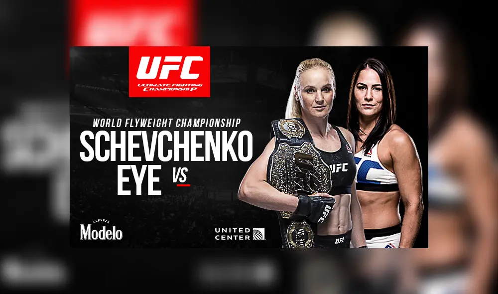 UFC 238 | Valentina Shevchenko vs. Jessica Eye vía Fox Action: HOY por el título de peso mosca