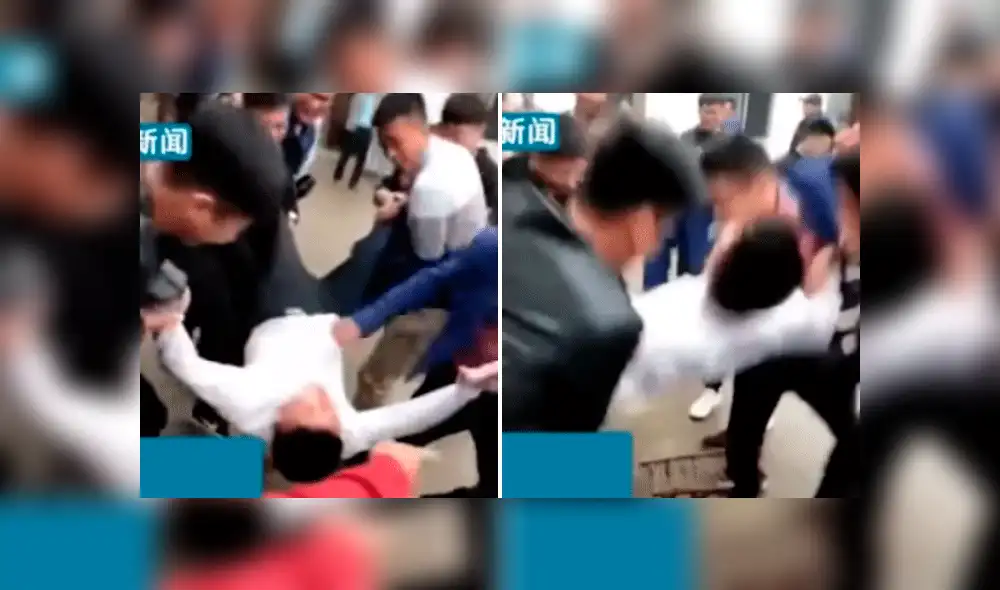 YouTube: Violenta broma durante una boda termina muy mal [VIDEO]