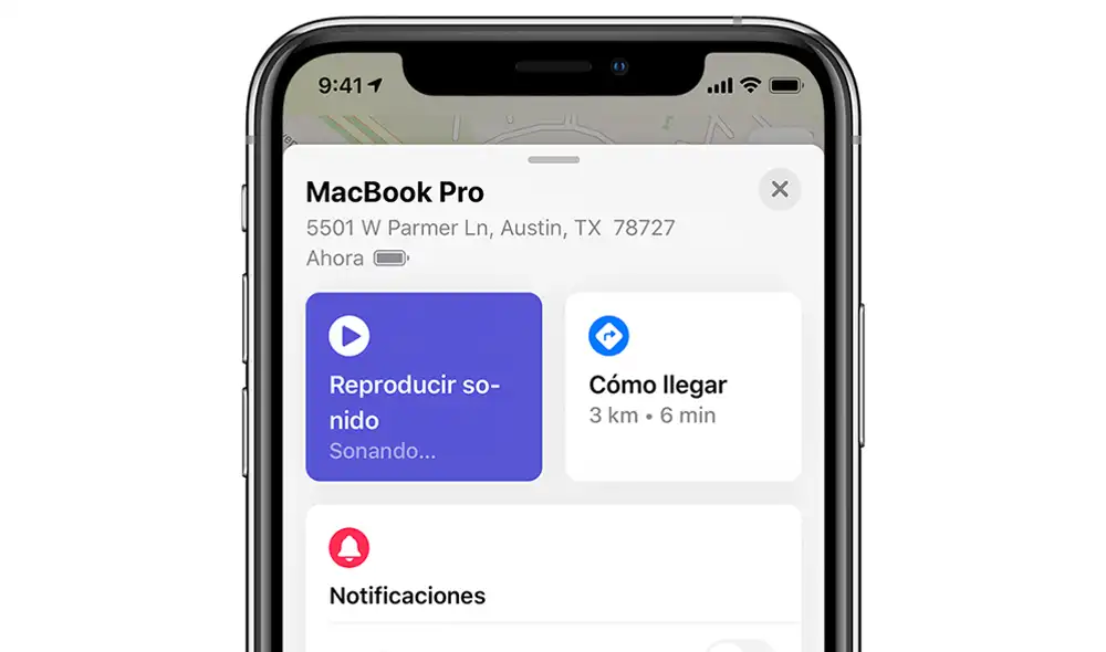 Cómo localizar un iPhone. | Foto: Apple