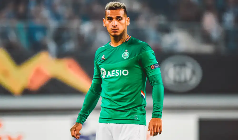 Miguel Trauco dio positivo al coronavirus, según el DT de Saint Étienne. Foto: Federico Pestellini / Panoramic