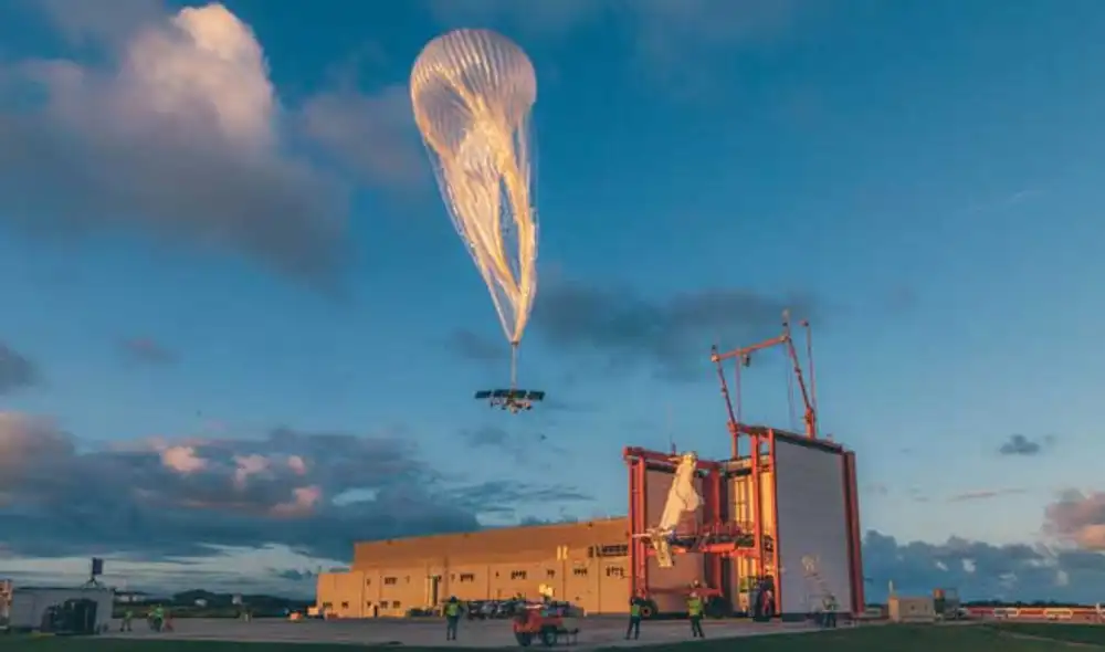 Globos aerostáticos de Google