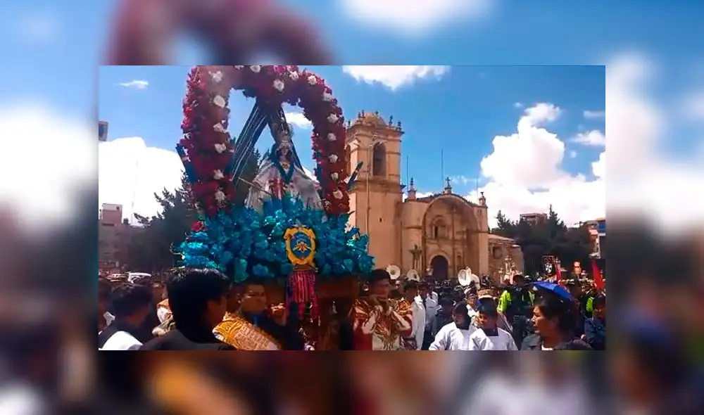 Devoción y fe a la Virgen de Las Mercedes se vivió en Juliaca [VIDEO]