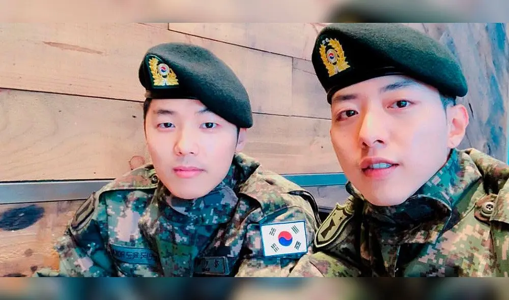 CNBLUE: Minhyuk y Jungshin compartieron su primera fotografía juntos tras la baja del servicio militar.