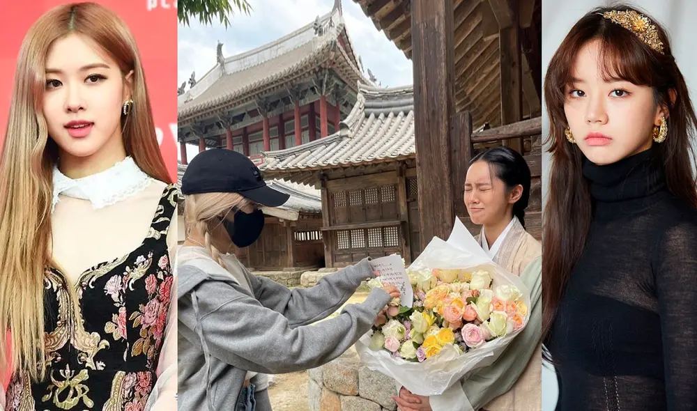 La interacción entre Lee Hyeri y Rosé alborota las redes. Foto: composición LR / OSEN/ @hyeri_0609 La interacción entre Lee Hyeri y Rosé alborota las redes. Foto: composición LR / OSEN/ @hyeri_0609