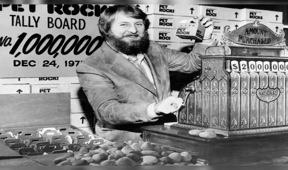 Gary Dahl, el hombre que se hizo millonario vendiendo rocas Gary Dahl, el hombre que se hizo millonario vendiendo rocas