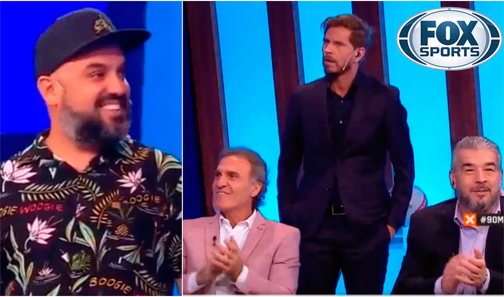 El Mago Plomo, quien acompaña a todas partes a la selección peruana, deslumbró con sus actos de magia a los periodistas de Fox Sports.