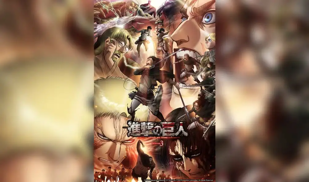 Shingeki no Kyojin: ¡Confirmado! La tercera temporada llegará a Latinoamérica