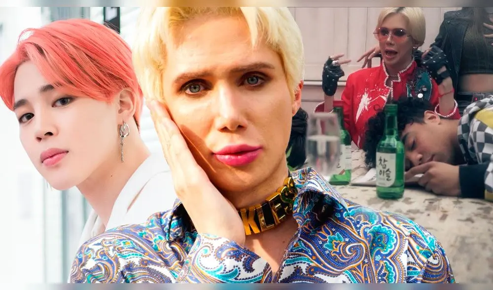 BTS: Oli London, fanático que se operó más de 15 veces para parecerse a Jimin, ha revelado el teaser de su nuevo video musical Kpop.
