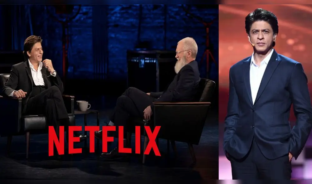 Shah Rukh Khan llegó a Netflix para contarle varios detalles de su vida al periodista - Fuente: difusión