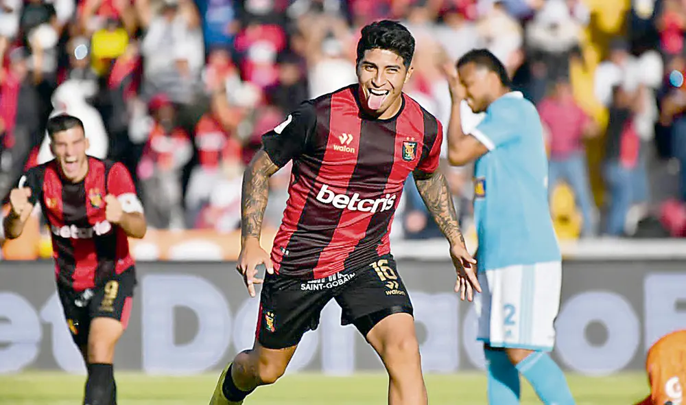 Goleador. Luis Iberico registra 12 anotaciones en 35 partidos disputados con Melgar por la presente temporada liguera. Foto: Luis Iberico