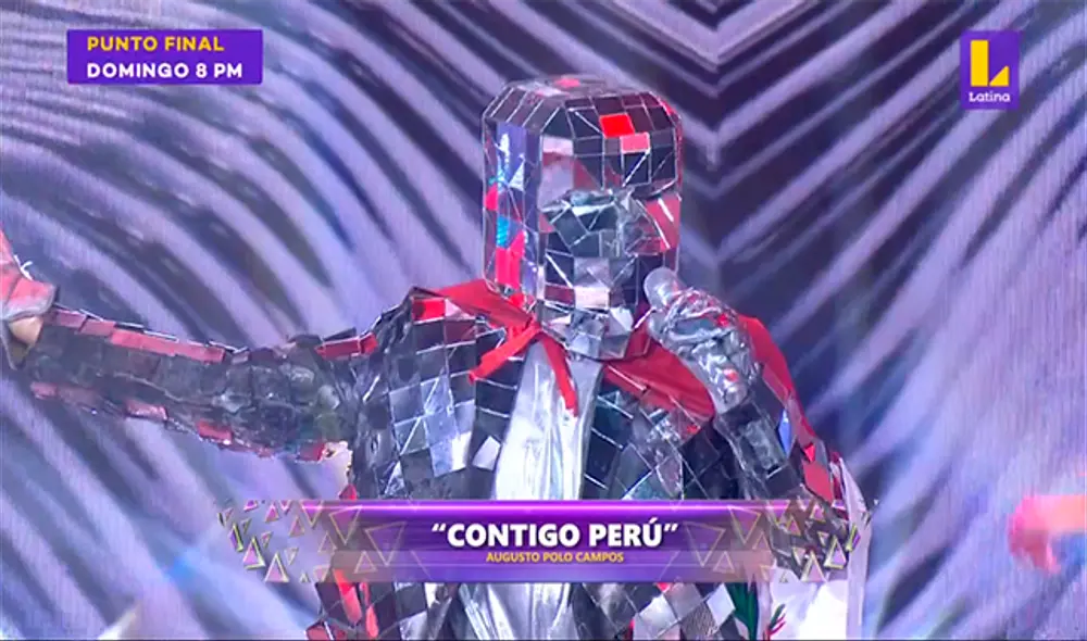 "Espejo" fue el personaje que le dijo adiós a la competencia. (Foto: Captura Latina)