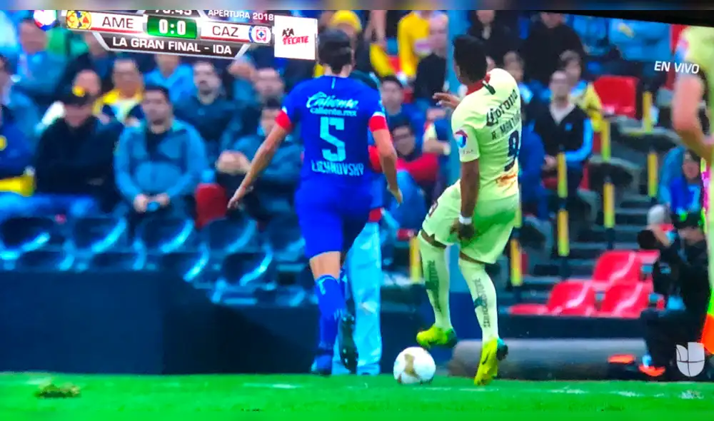 América vs Cruz Azul: Las lesiones de Uribe y Martínez que obligaron sus cambios [VIDEOS]