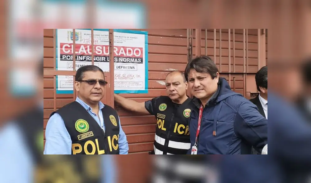 Policía y gerencias de Salud y Fiscalización de SMP clausuraron panificadora tras constatar las condiciones en las que trabajaban. (Foto: PNP)