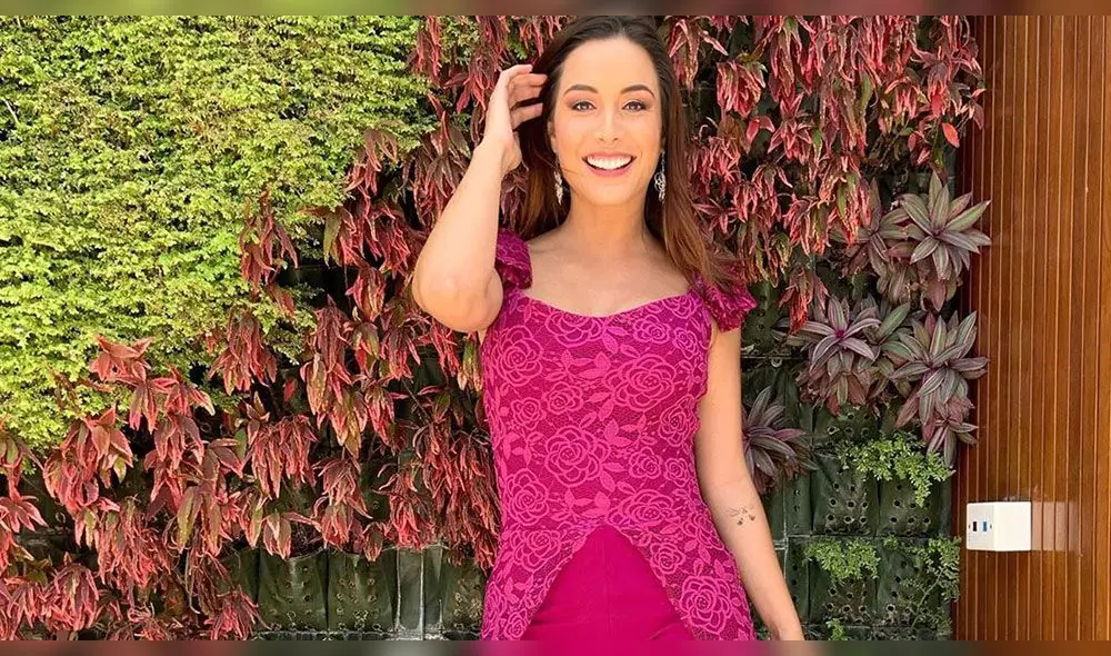 Natalia Salas dijo que por la pandemia del coronavirus, hubo un recorte en el equipo de América Hoy. Foto: Natalia Salas Instagram