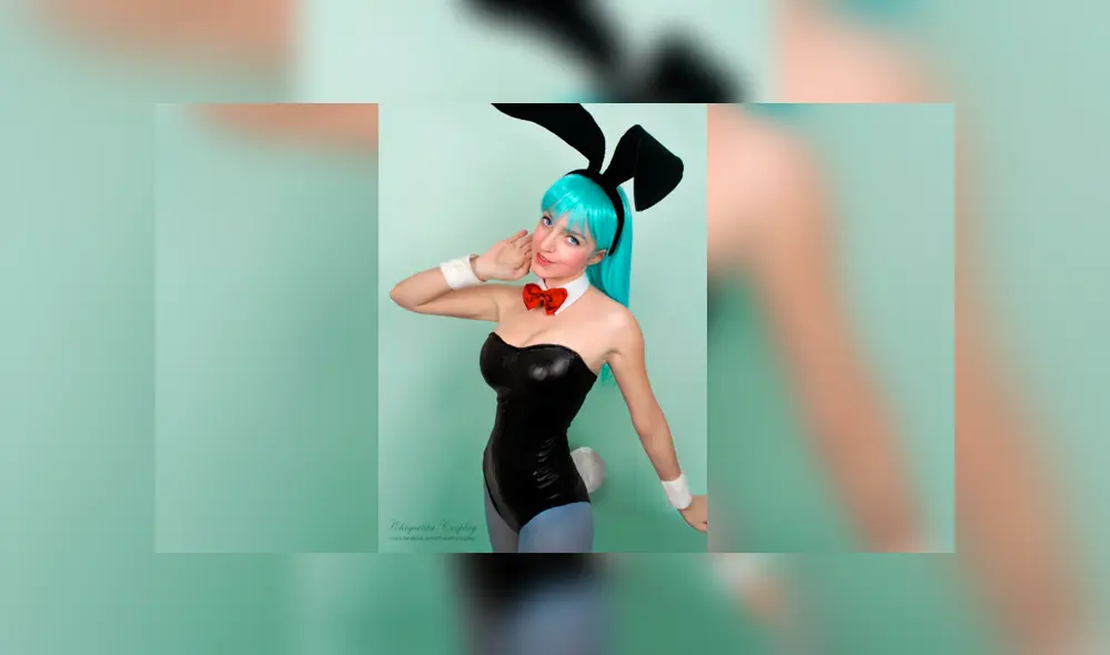 Dragon Ball Super: Chica hace cosplay 'hot' de Bulma con 'traje de conejo' y alborota a fans [FOTOS]