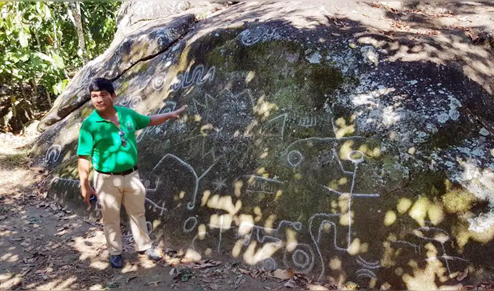 Junín: atentado cultural contra petroglifos de Huanacaure, en Satipo [VIDEO]