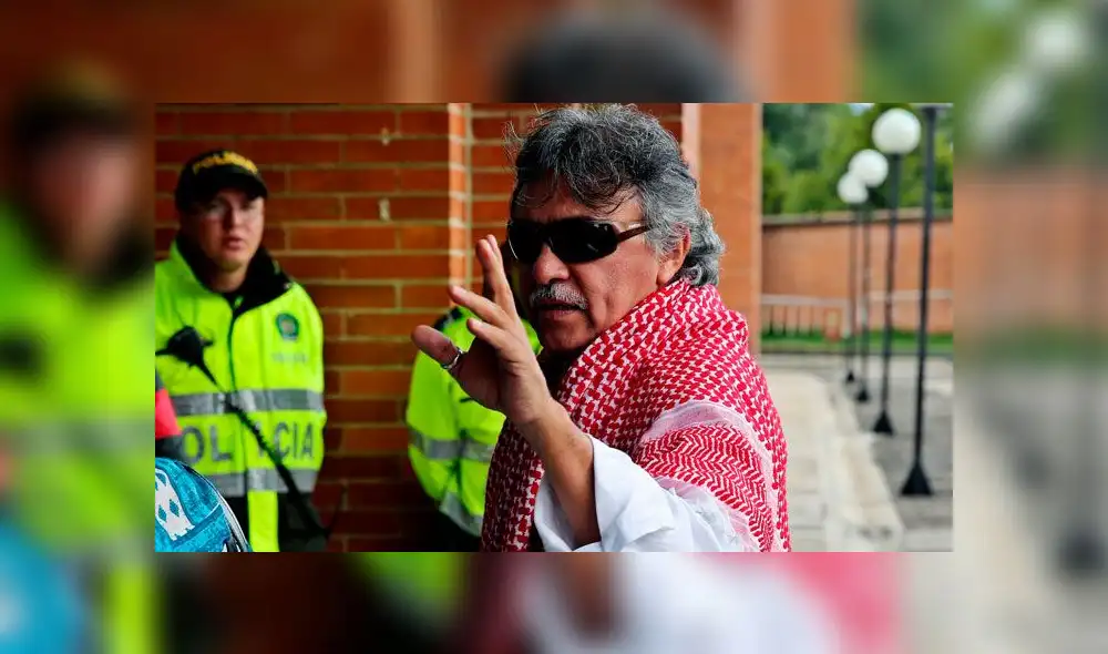 Liberan a exlíder de la FARC, pero lo recapturan 3 minutos tras su salida de prisión