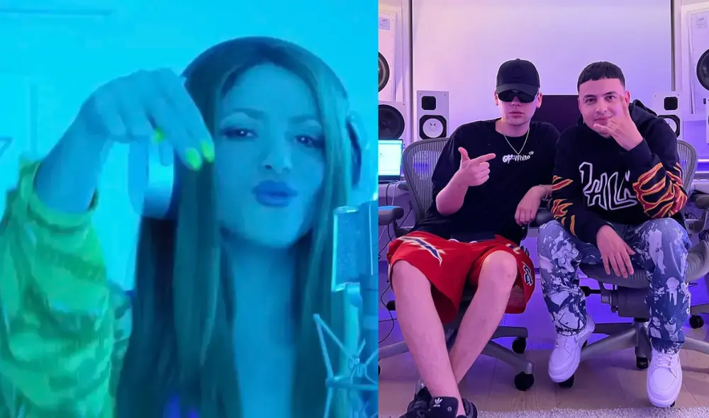 Shakira no pudo decir todo lo que piensa sobre Gerard Piqué en su Session #53. Foto: composición LR/ captura de Youtube/ @keityn/Instagram