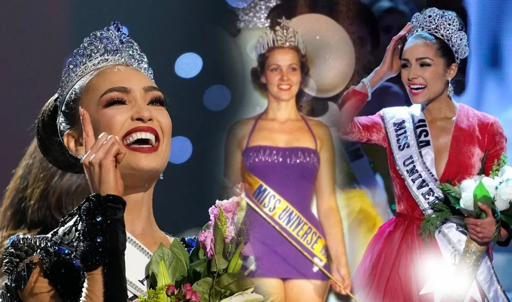 Las veces que Estados Unidos ganó el Miss Universo. Foto: Composición LR/ Difusión/ Marca Las veces que Estados Unidos ganó el Miss Universo. Foto: Composición LR/ Difusión/ Marca