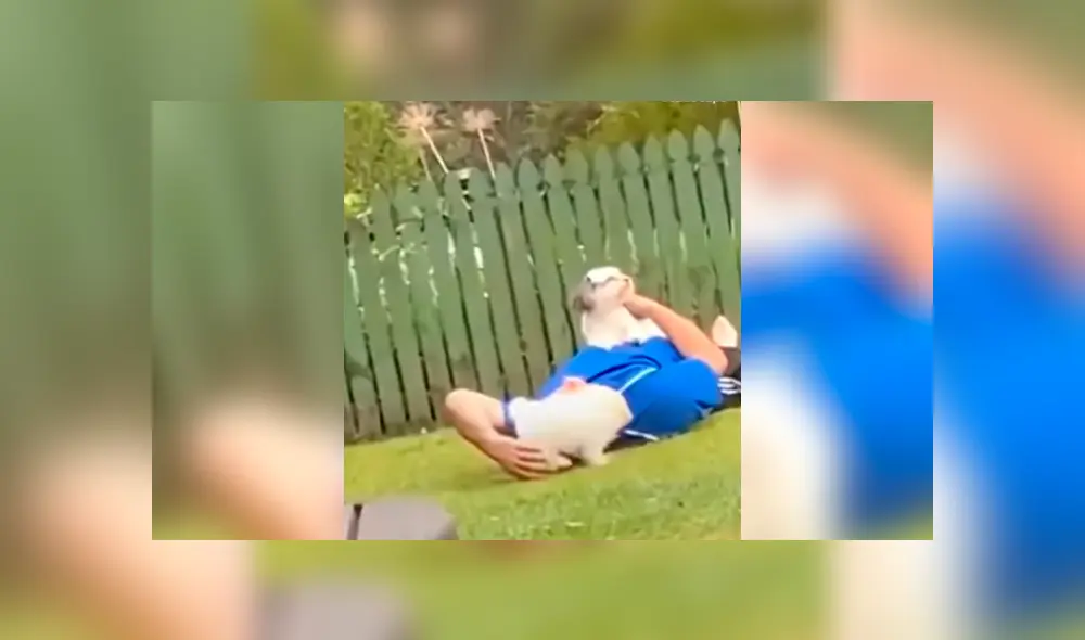 Facebook viral: su padre no quería perros en casa y luego de semanas su hija lo capta en tierna escena Facebook viral: su padre no quería perros en casa y luego de semanas su hija lo capta en tierna escena