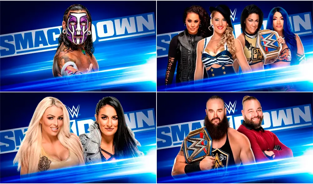 Sigue aquí SmackDown Live con el regreso de Jeff Hardy camino a Money in the Bank. | Foto: WWE