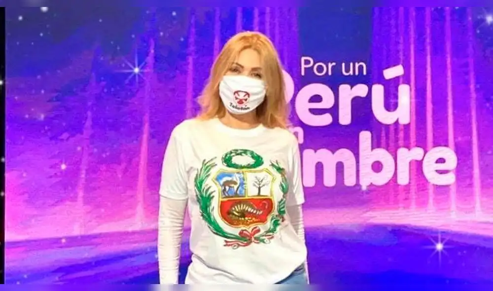 Gisela Valcárcel y Cristian Rivero protagonizaron un altercado. Foto: Gisela Valcárcel Instagram