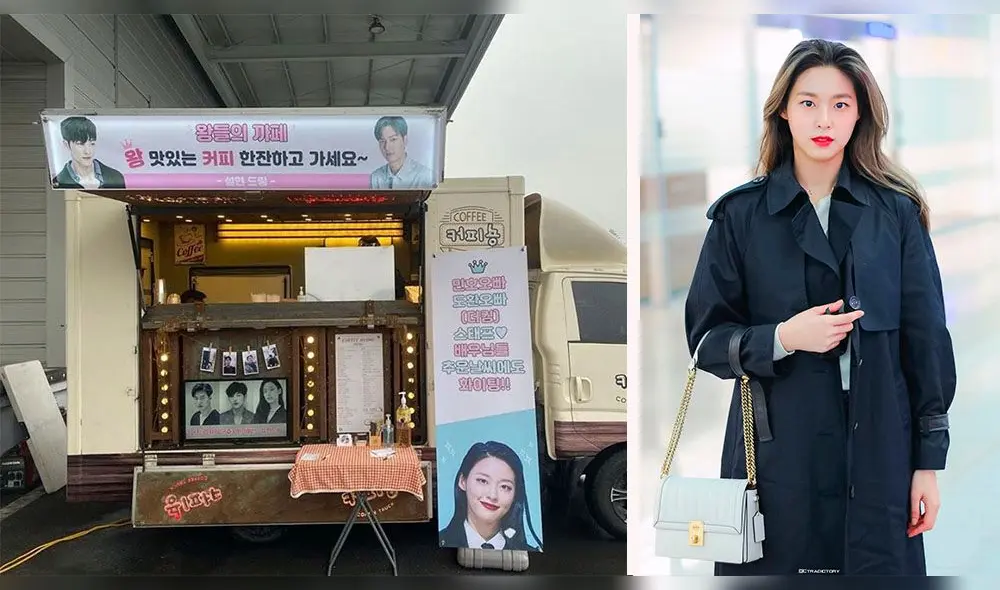 La cantante de AOA -una de las mujeres más bellas de Corea- envió un presente para los actores del dorama "The King: The Eternal Monarch".