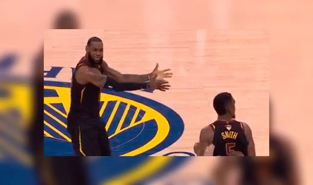 El enojo de LeBron James contra su compañero en las finales de la NBA [VIDEO]