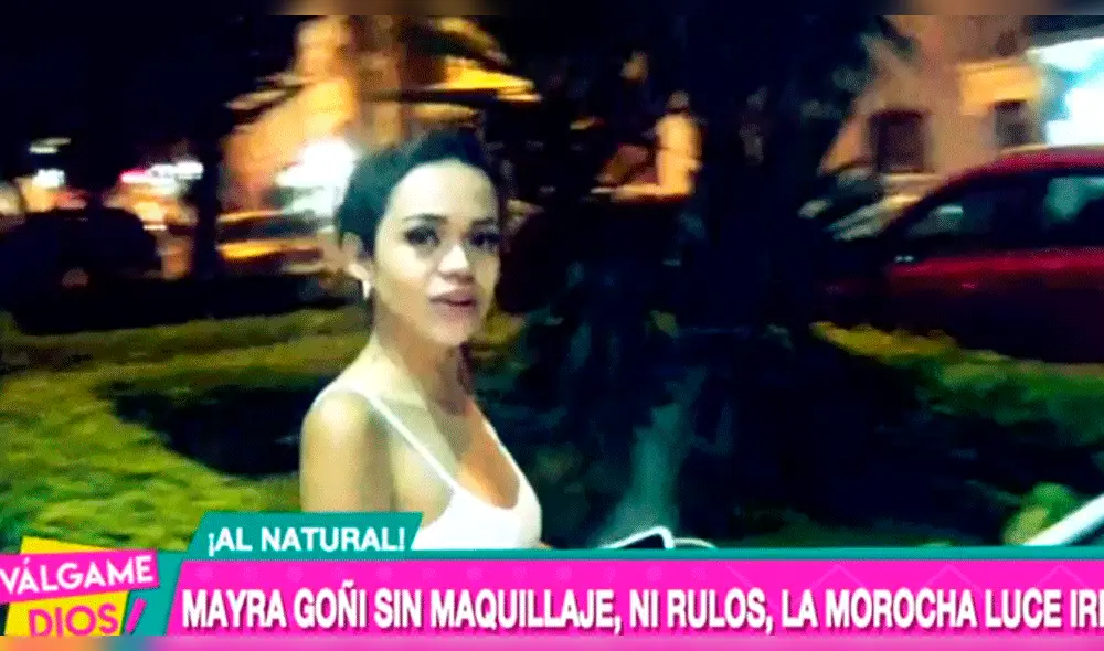 Exponen a Mayra Goñi al natural luciendo y apariencia impacta a fans [VIDEO]