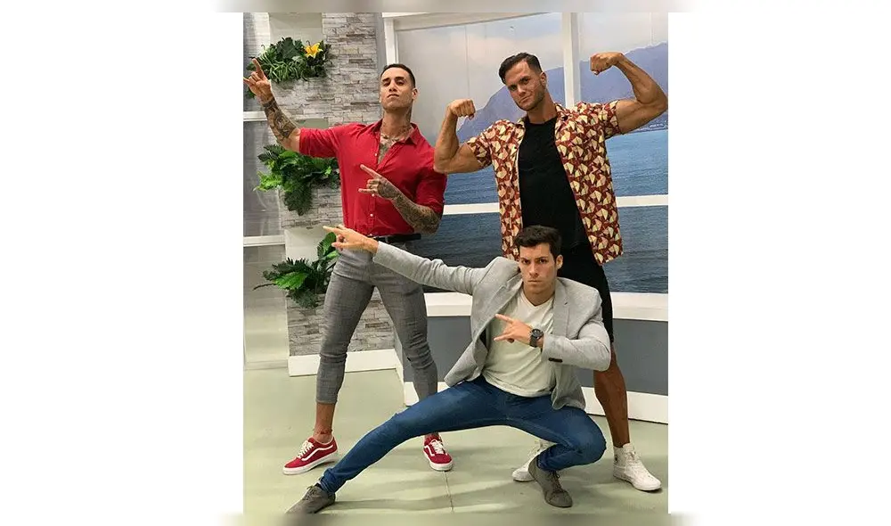 Los chicos reality imitaron pose del equipo especial de Freezer. Los chicos reality imitaron pose del equipo especial de Freezer.