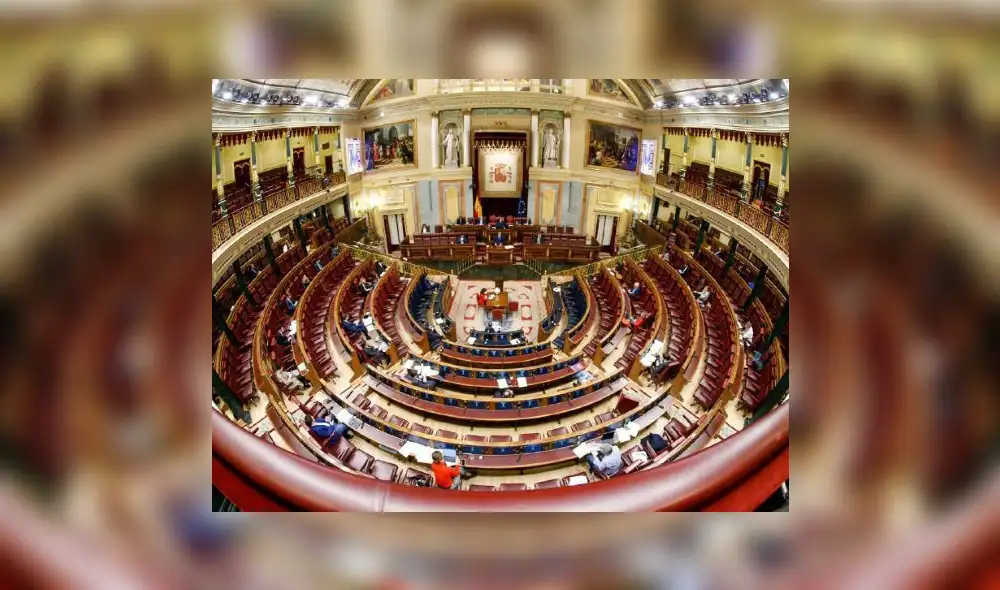 Congreso de Diputados de España aprobó la segunda prórroga hasta el 26 de abril. Foto: Internet. Congreso de Diputados de España aprobó la segunda prórroga hasta el 26 de abril. Foto: Internet.