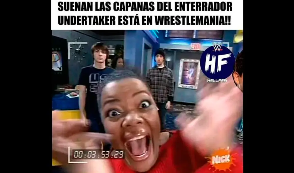 The Undertaker y AJ Styles son protagonistas de los divertidos memes de la primera parte de WWE WrestleMania 36. | Foto: Facebook