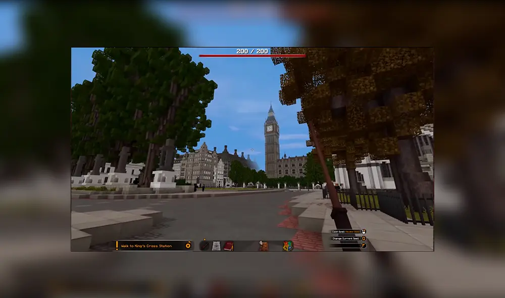 Y la escuela de Hogwarts completa a escala 1:1