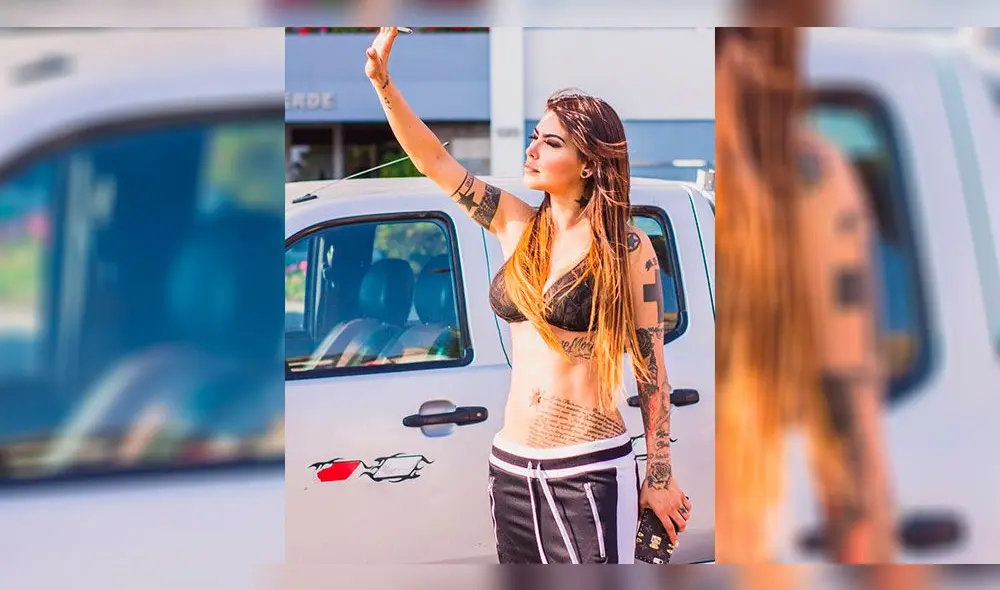 Instagram: Angie Jibaja sorprende a seguidores con nuevo tatuaje en el rostro Instagram: Angie Jibaja sorprende a seguidores con nuevo tatuaje en el rostro