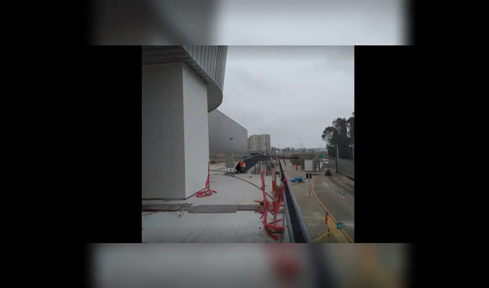 El antes y después del Polideportivo en Villa el Salvador por los Panamericanos.